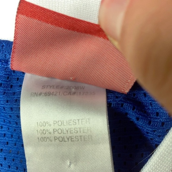 VTG Reebok Lamar Odom #7 Los Angeles Clippers Jersey Men's L NBA Blue Stiched - Picture 9 of 9